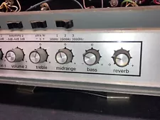 Vintage 1973 AMPEG VT-22 V-4 Tube Amp Head/Chassis