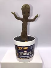 Guardians of The Galaxy Electronic Dancing Baby GROOT Potted Plant MARVEL 2014