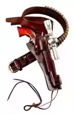 LEATHER HOLSTER FOR SCOPED BLACKHAWK / SUPER BLACKHAWK 7.5" BARREL