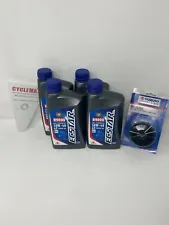 OEM 2001-2021 Suzuki GSX-R1000 10w40 Full Synthetic Oil Change Kit (For: 2009 GSXR1000)