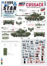 Star Decals 1/35 War in Ukraine #17 Cossack Russian T-80BV Tank Donetsk 35-C1409