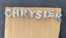 Original 1977-1978-1979 Chrysler Lebaron All Letters - Trunk Lid Emblem-Badge