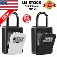 Wholesale Key Safe 4-Digit Combination Lock Box Wall Mount Storage Safe Outdoor