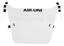 Air-Uni BMX Number Plate (original 1980's molds!) XL PRO - WHITE