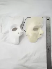 Two (2) Phantom of the Opera Masks (one is Rubie's brand) - Halloween