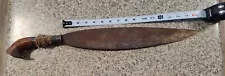 Antique Vintage Filipino Barong Sword / Machete Approx. 16 3/4 In Blade