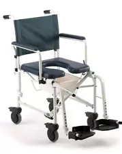 Invacare Mariner Rolling Shower Wheelchair With Commode 18" Seat Width 6895