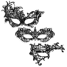 Masquerade for Women Lace for Halloween Carnival Party Ball Costume (3 Style ...