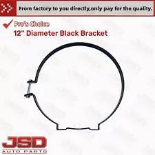 12 Inch Diameter Black Strap Mounting Bracket For Round Gas Tank Fuel Tank Cell