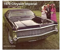 1970 Chrysler Imperial Auto Refrigerator Magnet