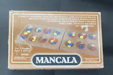 Mancala Folding Game Board Judgement, Strategy and Patience