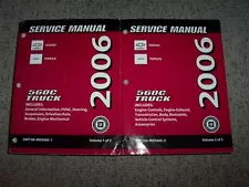 2006 Chevy Kodiak C4500 C5500 C6500 C7500 Shop Service Repair Manual Gas Diesel