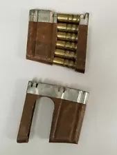 ORIGINAL SWISS K31 CARDBOARD LOADING CLIPS. 6 ROUND. SET OF 2 PIECES.