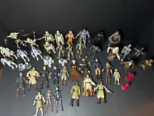 Large Lot Of Hasbro Star Wars Various Loose Figures Read Description For Details