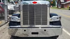 Peterbilt 365 388 389 Tapered Chrome Bumper # P15959 (For: 2012 Peterbilt 389)