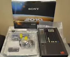 SONY ICF-2010 World Band Receiver In Original Box w/ Accessories & Manual. NOS