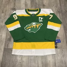 Minnesota Wild #97 Kirill Kaprizov Retro Stitched Jersey - Size Men’s XXL