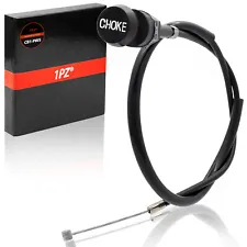 1982-1985 Honda Nighthawk 450CB 450SC Street Motion Pro Black Vinyl Choke Cable (For: Honda Nighthawk 450)