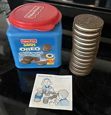 Fisher Price Matchin Middles Oreo Cookie Game Complete 12 Cookies (24 Halves)