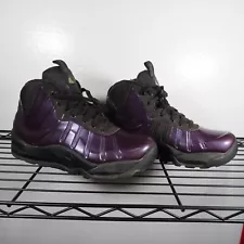 NIKE AIR BAKIN POSITE BOOT GRAND PURPLE-BLACK-TEAM ORANGE SZ 9 [618056-508]