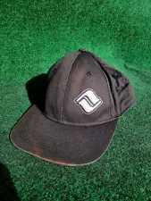 VTG Vail Ski Resort Baseball Cap Hat Fitted Size Medium Black Gear For Sports