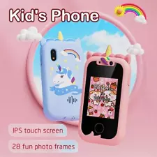 Kids Smart Phone Camera Toys Touchscreen Learning Toy for 3-12 Year Old Boys Gir