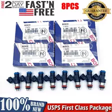 8pcs Original Bosch 42LB Fuel Injectors 06-13 Corvette LS3 L99 10-15 Camaro SS