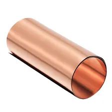 Copper Sheet Roll Metal Foil Plate 39.4“ x 7.9”