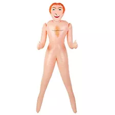 GINGER JOHN Inflatable Blow Up Doll Bachelorette Parties Photo Booth Prop