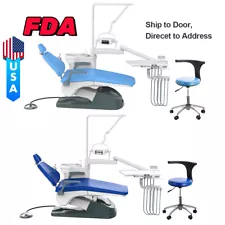 FDA Dental Complete Unit Chair with Doctor's Stool Chair TJ2688-A1 Adjustable