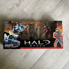 Halo Reach Invasion Elite General vs. Spartan Grenadier 2012 In Box!