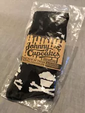 Johnny Cupcakes - One Pair Of Fresh Socks - One Size - Black *New*