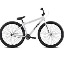 SE Bikes / City Grounds Big Flyer - White W/Black Splatter - Brand New In Box