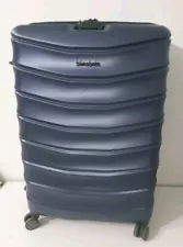 Samsonite Amplitude 30" Hardside Luggage Spinner Blue - Used Scuffed Scratched