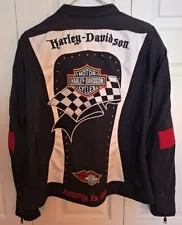 Harley Davidson Jacket Women's She Devil Race Team - Large