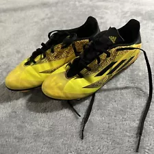 Adidas Yellow Messi Soccer Cleats Youth Sz 4.5