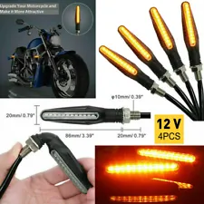 For Kawasaki Motorcycle 4X KLR650 12 LED Signal Turn Indicators Blinker Light US (For: Cub Cadet Challenger 400)