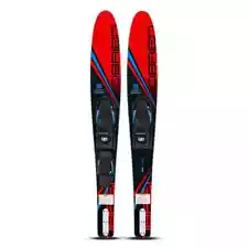 O'Brien Vortex Combo Water Skis w/ X7 Bindings - 2024 - Red