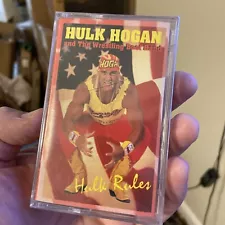 Hulk Hogan And The Wrestling Boot Band Hulk Rules Cassette Tape Sealed New