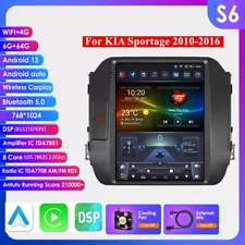 9.7" Car Stereo Radio GPS DSP Android 13 8Core 6+64GB For 2010-2016 Kia Sportage