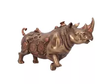 STEAMPUNK RHINO Statue