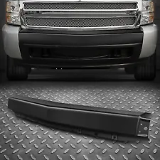 For 07-13 Chevy Silverado 1500 Black Front Bumper Face Bar w/o Air Intake Hole