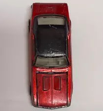 1968 Hot Wheels Redline Custom Camaro in USA Red w/ White Interior, Free Shippin