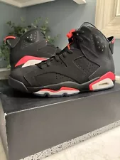 Jordan 6 Retro 2014 Black Infrared Mens 10.5 Brand New