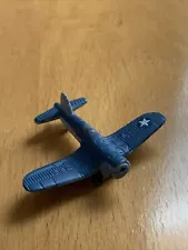 MICRO MACHINES Aircraft F4U CORSAIR BLUE 1996. No Propeller