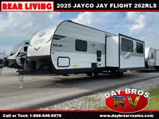 25 Jayco Jay Flight SLX 262RLS Travel Trailer Towable RV Camper Rear Living