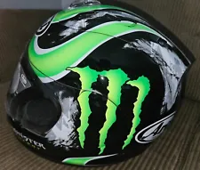 Arai Corsair Monster Energy Cal Crutchlow Union Jack motorcycle helmet Moto GP