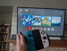 Nintendo Switch Red & Blue Joy-Con PRE-PATCH Homebrew Compatible