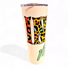 Tumbler **SALE** Custom, 20 Oz, Skinny, Tattoo Themed, Inked Mama, Leopard Print