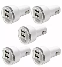 5x Universal USB Car Charger Adapter 2.1A For iPhone 4 5 6 7 Plus LG HTC Samsung